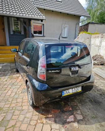 Subaru Justy cena 9900 przebieg: 188652, rok produkcji 2010 z Głogów małe 277